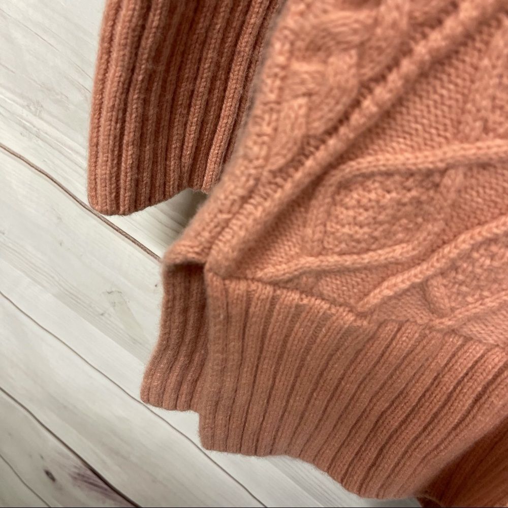 J. Crew Cable-Knit Patchwork Tunic Sweater - image 3